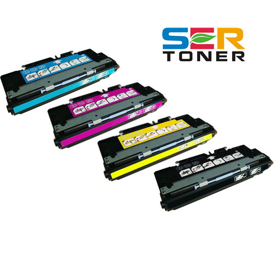 Remanufactured HP Q2670A-2673A color toner cartridge